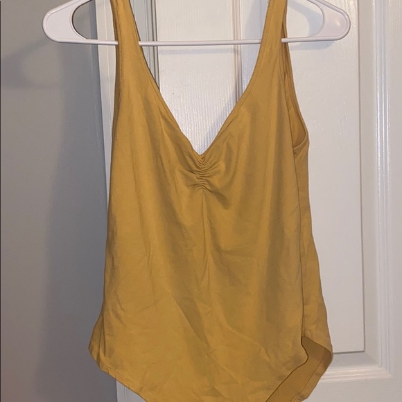 Forever 21 Tops - Forever 21 Yellow Bodysuit